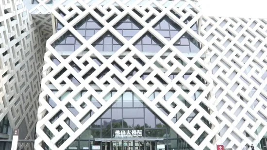 Painel de alumínio sólido de fachada de material de construção para decoração externa (KH-CW-80)